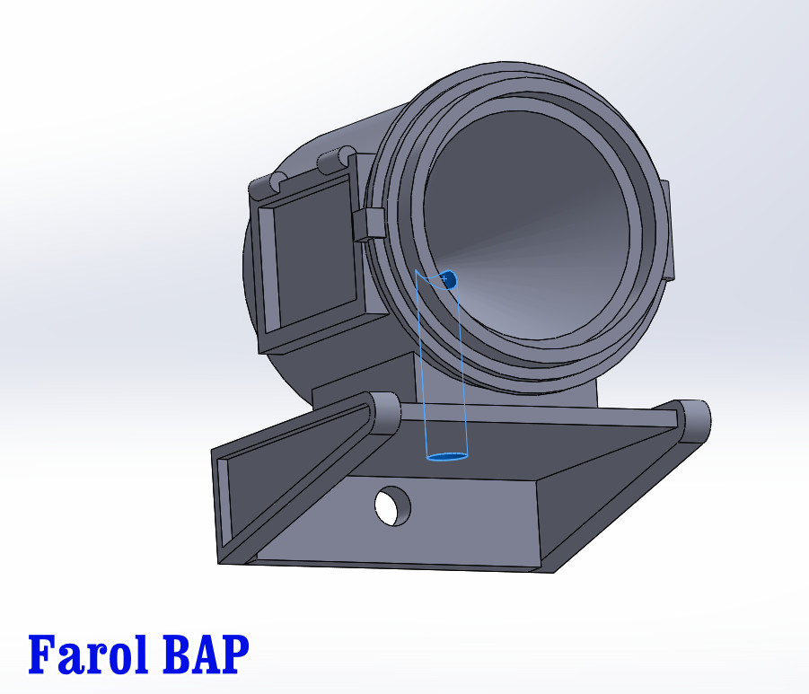 PA LV Farol cilindrico - H0